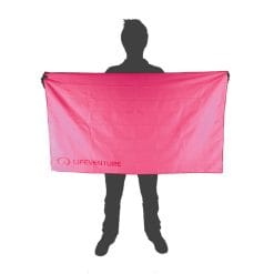 Lifeventure SoftFibre Travel Towel - X Large pink