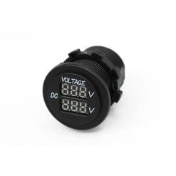 Lumeno Volt meter socket Dual