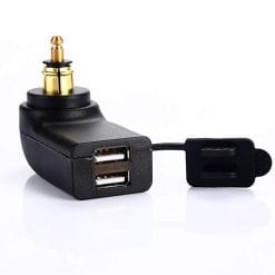 Lumeno Male hella USB charger with Voltmeter