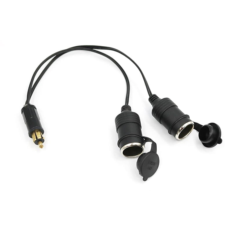 Lumeno male hella to 2 lighter sockets