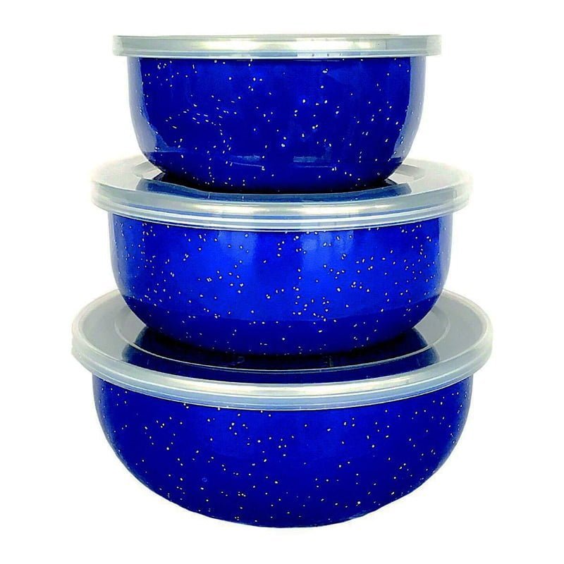 Afritrail Enamel Storage Bowl Set