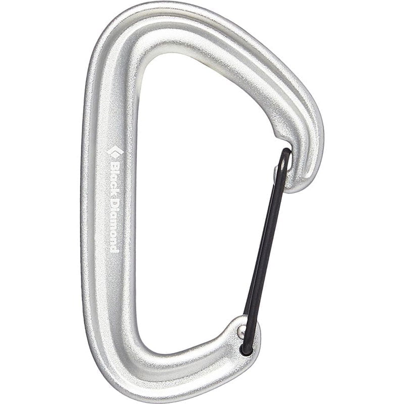 Black Diamond LiteWire Carabiner - Light Grey