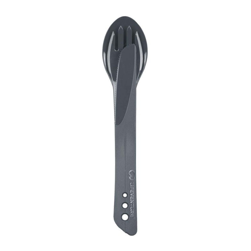 Lifeventure Ellipse Cutlery Set - Graphite