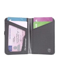 Lifeventure RFiD Card Wallet - Grey