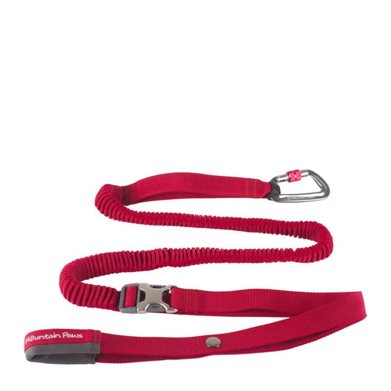 Mountain Paws Shock Absorber Dog Lead - Red