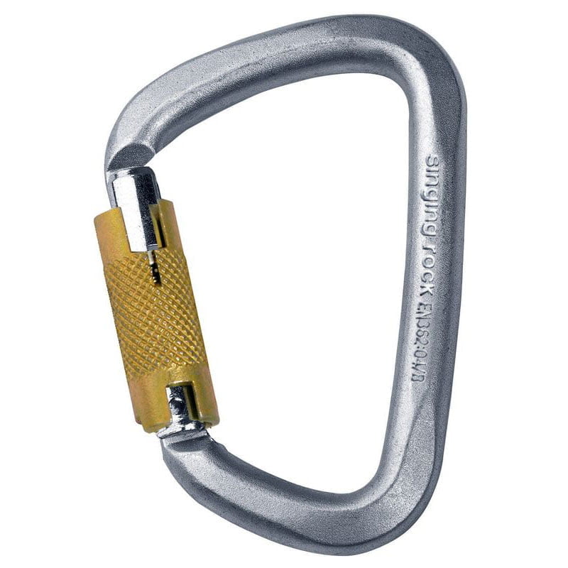 Singing Rock D Steel Connector – Triple Lock