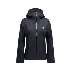 Black Diamond Fineline Stretch Rain Shell - Women's, Black