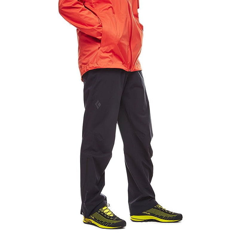 Black Diamond StormLine Stretch Rain Pants – Men’s, Black