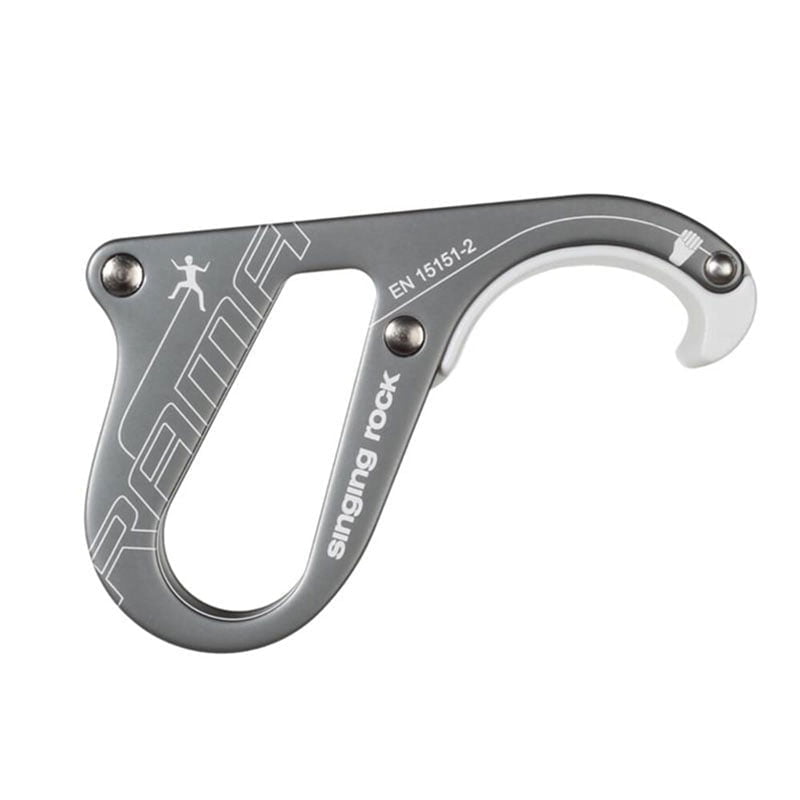 Singing Rock Rama Belay Device - Grey