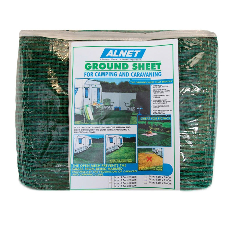 Alnet Netted Groundsheet - Green