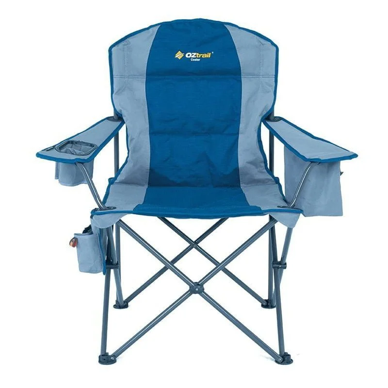 OZtrail Cooler Arm Chair Blue