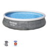 Bestway Rattan Fast Set Pool Set - 3.96m