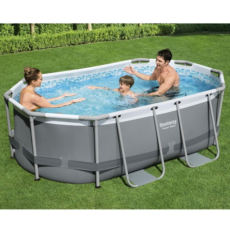 Bestway Power Steel Oval Frame Pool Set 3.05m Campcraft