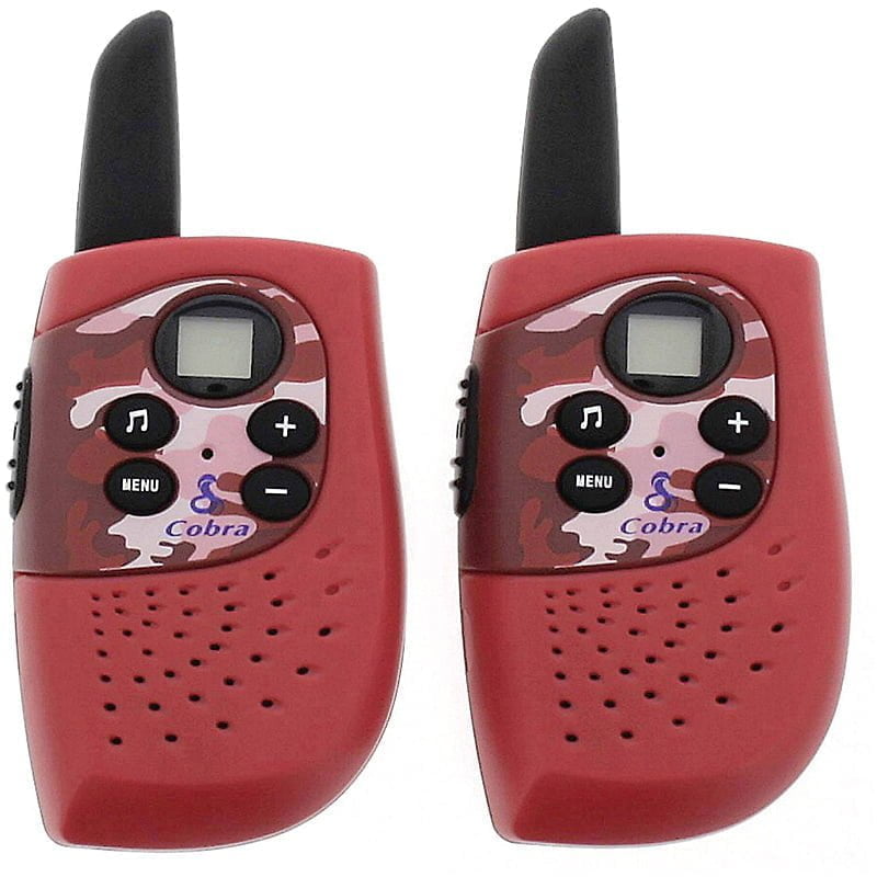 Cobra HM230 Hero Series Kids 2-Way Radios - Fire Rescue Red