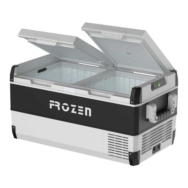 Frozen FC95 95L Compressor Type Car Fridge Freezer Double Door