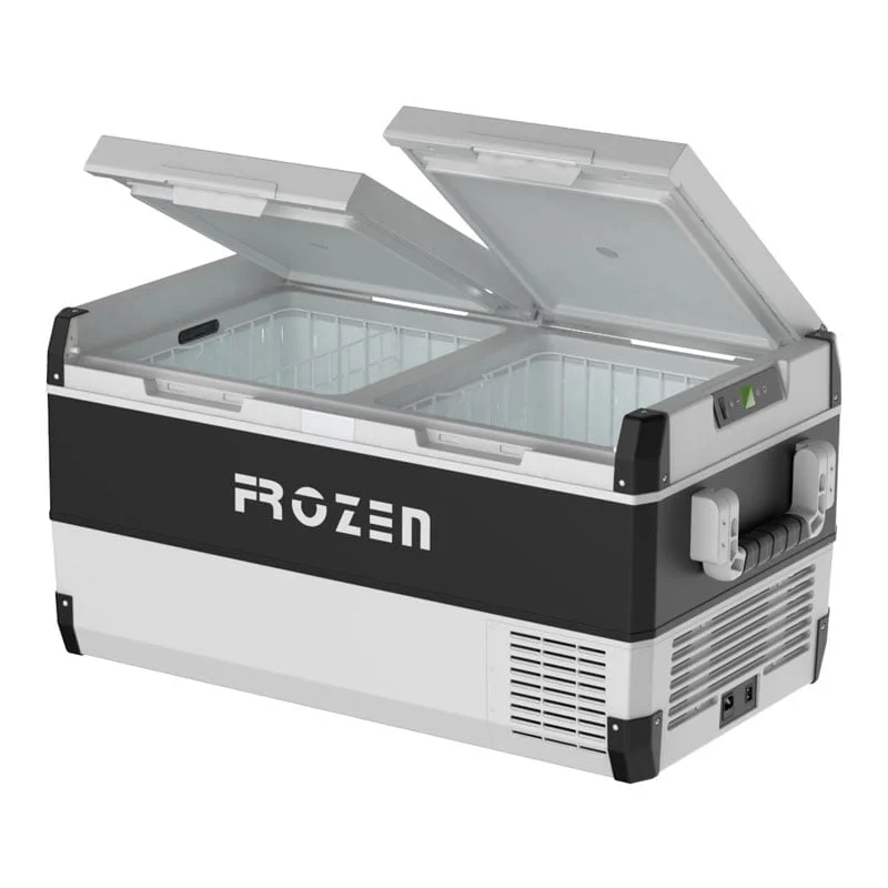 Frozen FC95 95L Compressor Type Car Fridge Freezer Double Door