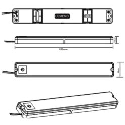 Lumeno Dimmable Touch Light Tri Colour