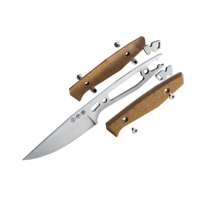 Boker Daily Knives AK1 Droppoint Mustard 120502