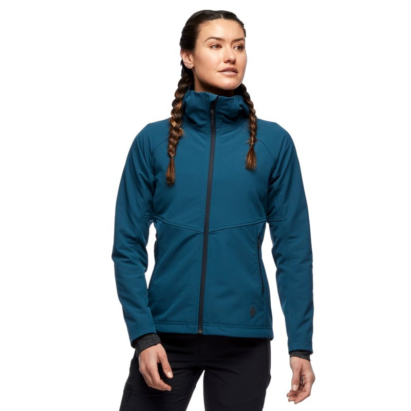 Black Diamond Element Hoody Women s Azurite CAMPCRAFT