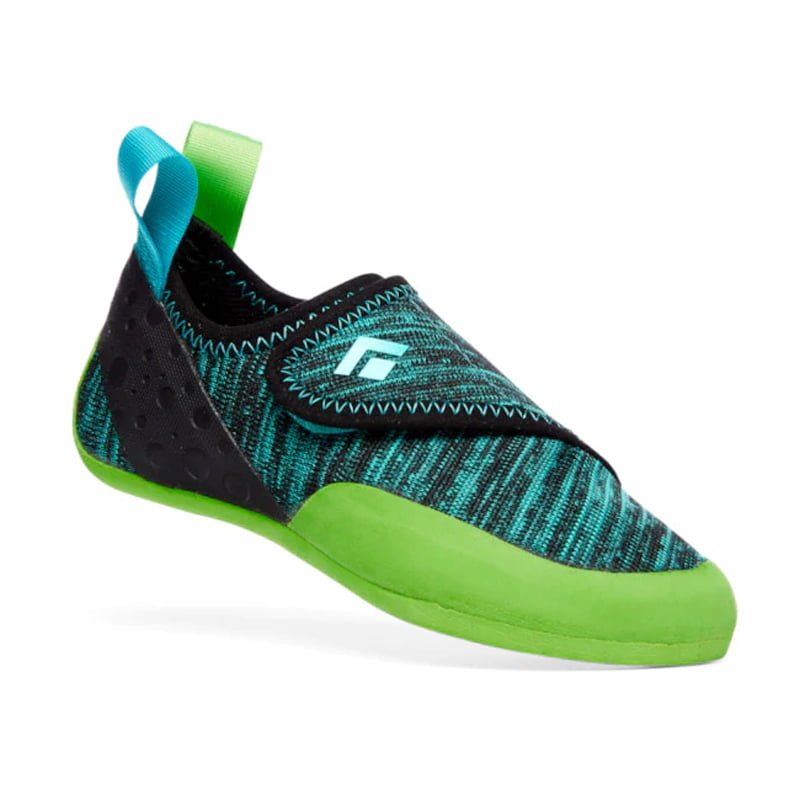 Black Diamond Kids Momentum Climbing Shoes Envy Green Campcraft
