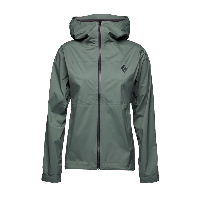 Black Diamond StormLine Stretch Rain Shell - Women's, Laurel Green