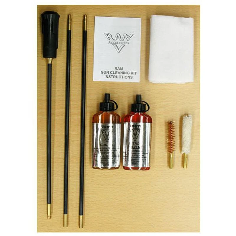 Ram Rifle Cleaning Kit 3 Piece Rod .338