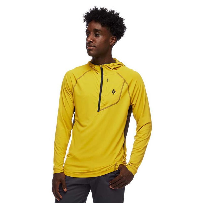Black Diamond Alpenglow Pro Hoody Men's Sulphur CAMPCRAFT®