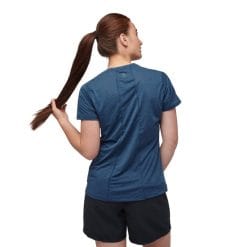 Black Diamond Lightwire Tech Tee - Women's Ink Blue