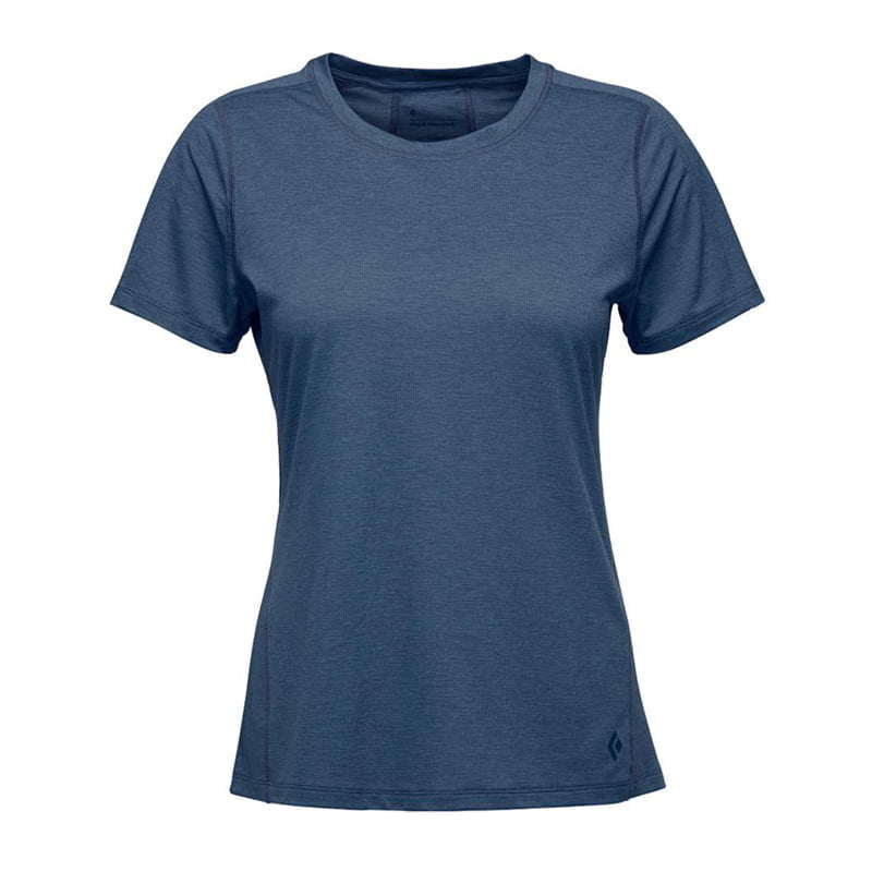 Black Diamond Lightwire Tech Tee - Women's Ink Blue