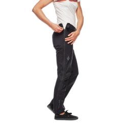 Black Diamond StormLine Stretch Zip Rain Pants - Women's, Black
