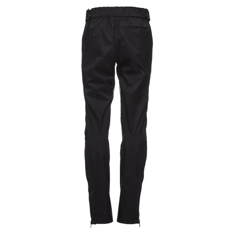 Black Diamond StormLine Stretch Zip Rain Pants - Women's, Black
