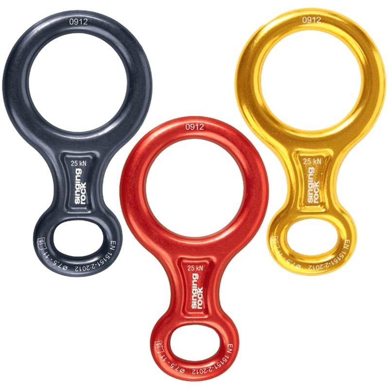 Singing Rock Figure 8 Rappel and Belay Device - Colour