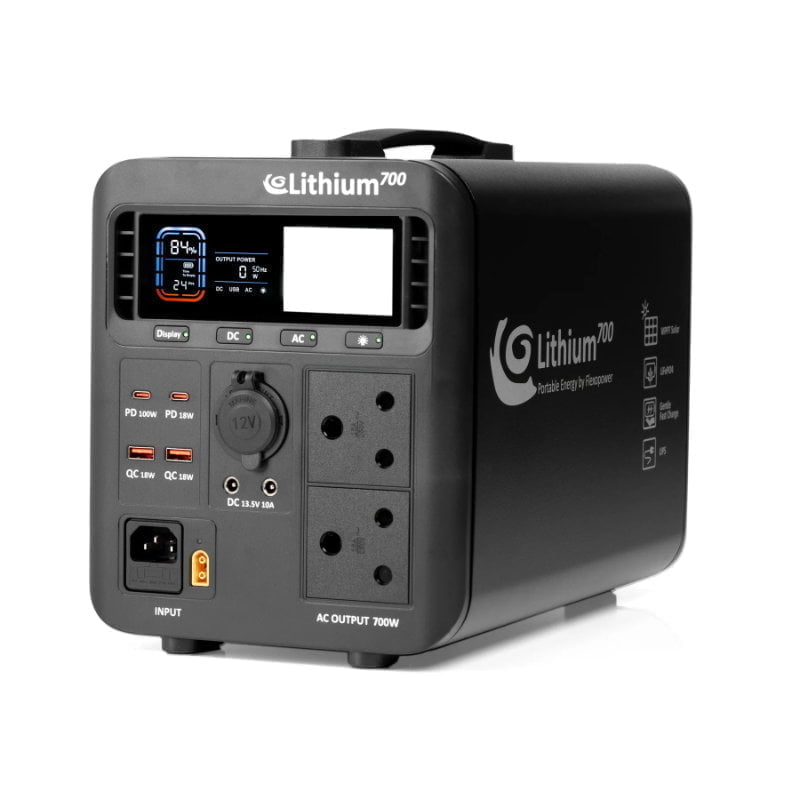 Flexopower Lithium 700 Portable Power Station