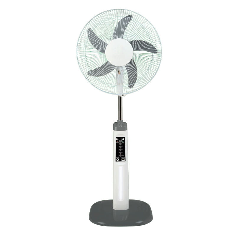 Ultratec Hurricane AC/DC Rechargeable Fan with LED