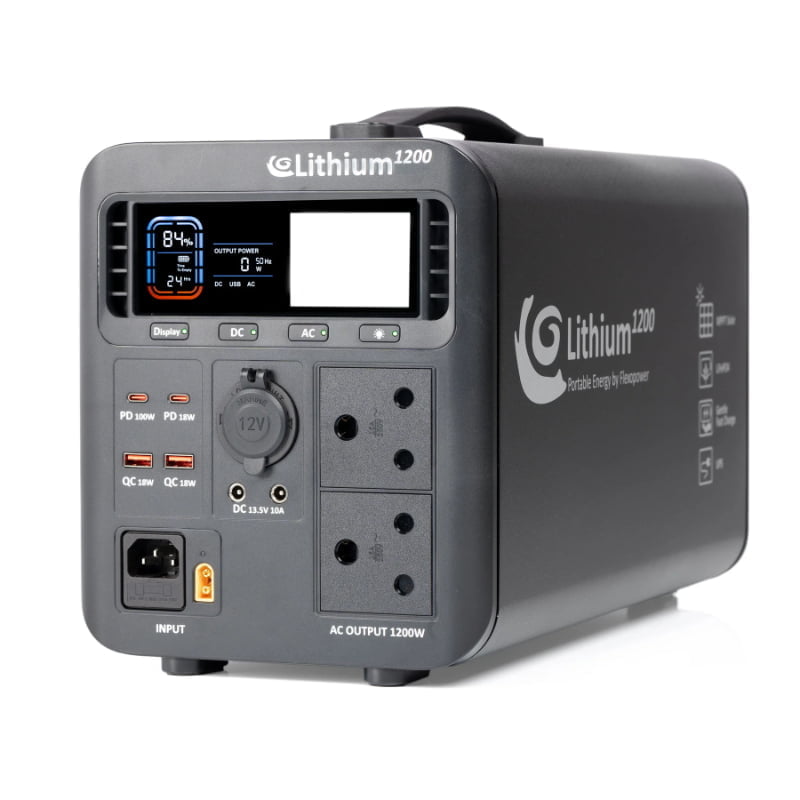 Flexopower Lithium 1200 Portable Power Station