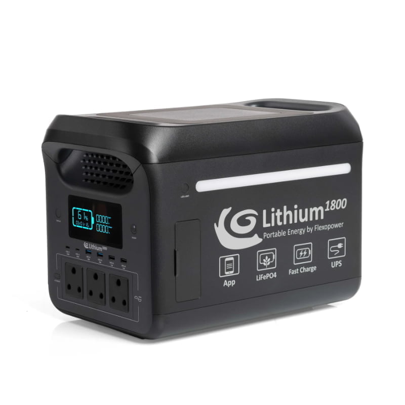 Flexopower Lithium 1800 Portable Power Station