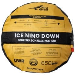 First Ascent Ice Nino Sleeping Bag