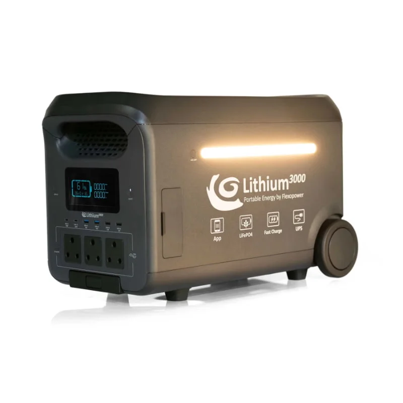 Flexopower Lithium 3000 Portable Power Station
