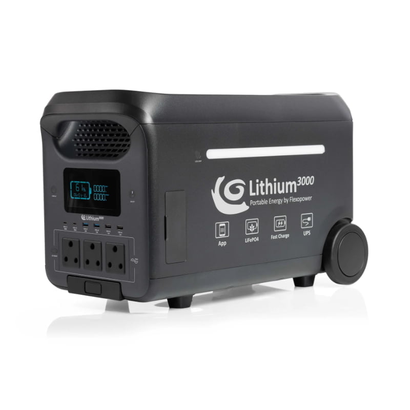 Flexopower Lithium 3000 Portable Power Station