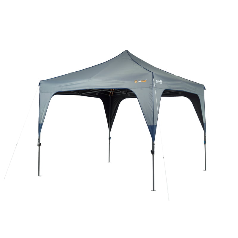 OZtrail BlockOut Deluxe 3.0 Gazebo Silver