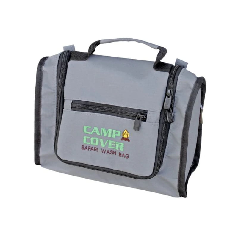 Camp Cover Safari Wash Bag - Charcoal