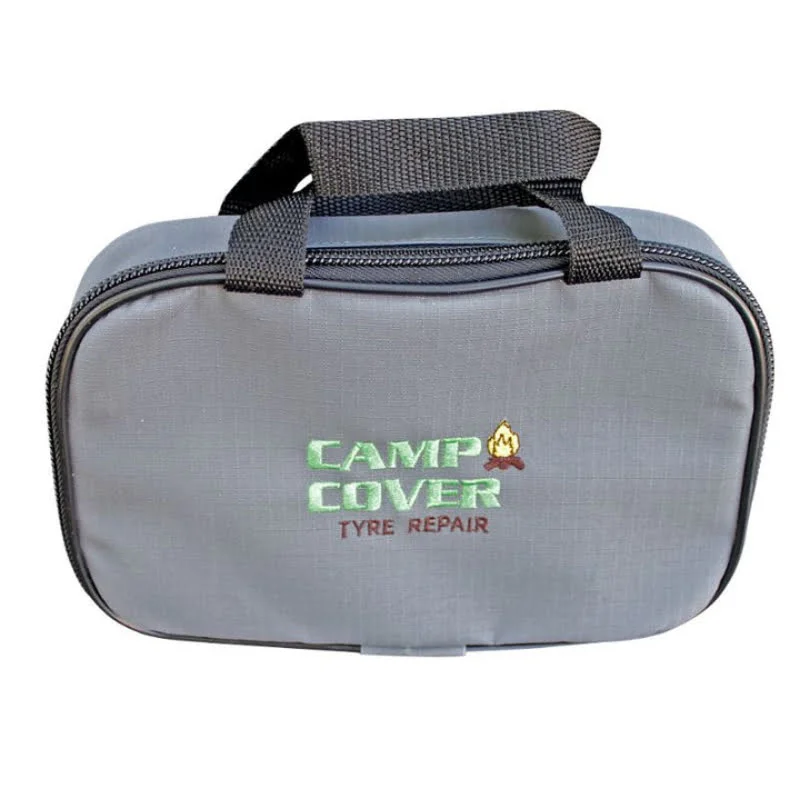 Camp Cover Tyre Repair Kit Bag - Charcoal