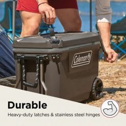 Coleman 65 Quart Convoy Wheeled Cooler