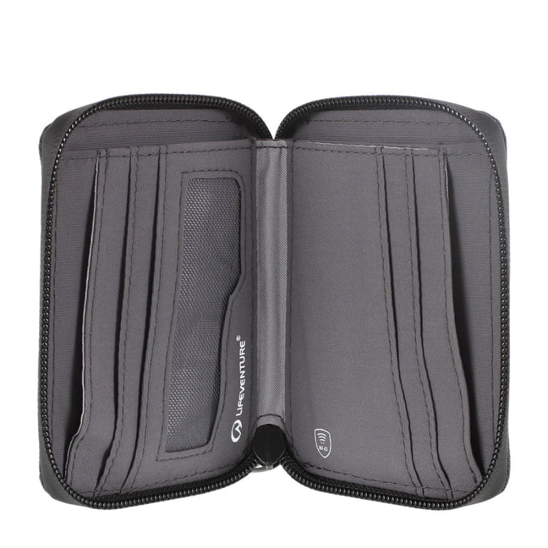 Lifeventure RFiD Mini Travel Wallet - Grey