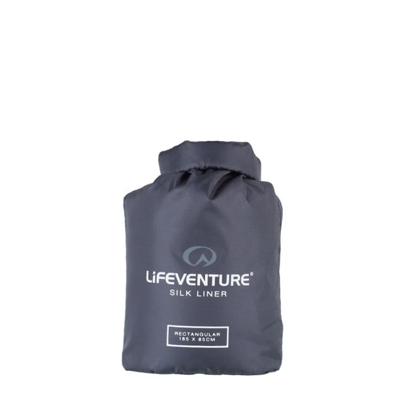 Lifeventure Rectangular Silk Sleeping Bag Liner