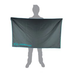 Lifeventure SoftFibre Travel Towel - Large Grey