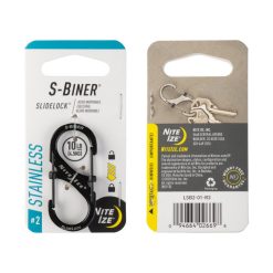 Nite Ize S-Biner SlideLock - No.2 Black