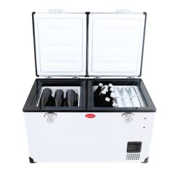 Snomaster 66L Low Profile Dual Compartment Portable FridgeFreezer SMDZ LP66D