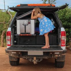 Snomaster 66L Low Profile Dual Compartment Portable FridgeFreezer SMDZ LP66D