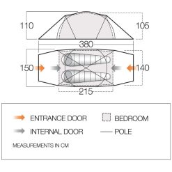 Vango F10 MTN 2 Tent